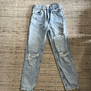 Zara straight leg jeans